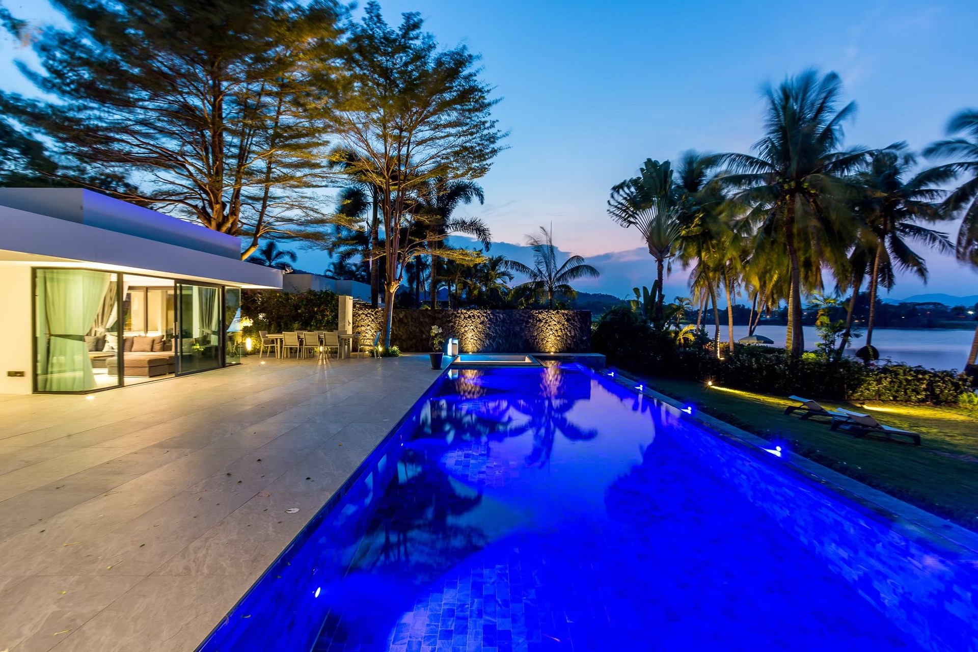 Villa exclusive avec piscine à louer au Palm Hills Golf Course, Cha-am