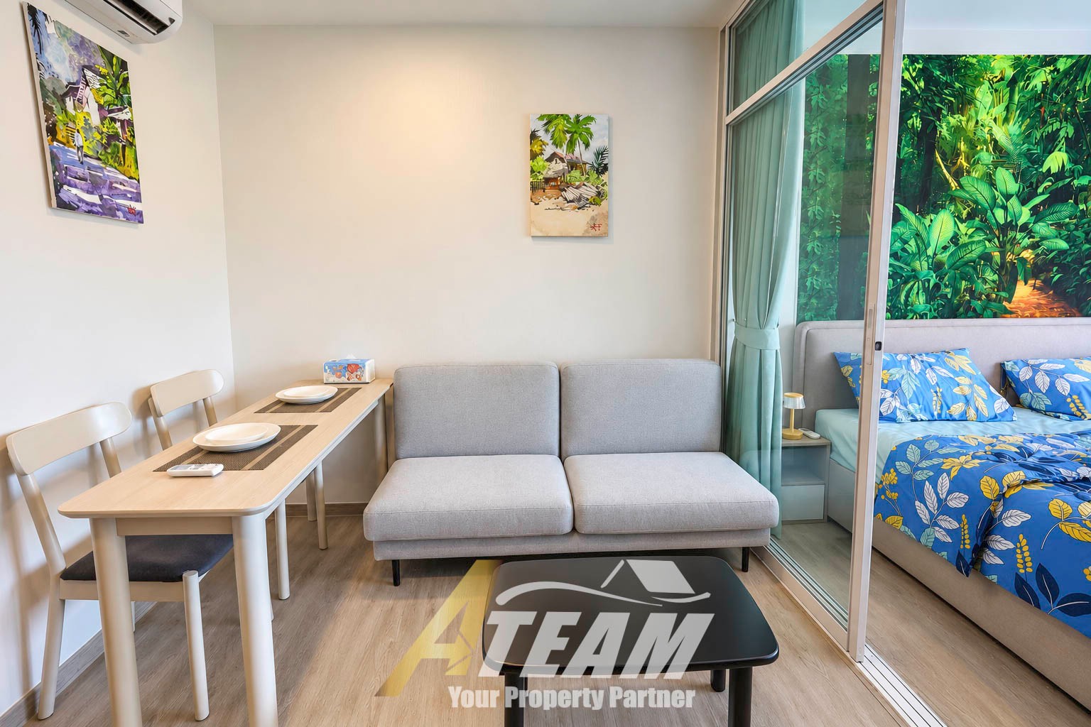 Appartement élégant à Supalai Blue Whale Hua Hin – 33,05 m² | 16 000 THB/mois