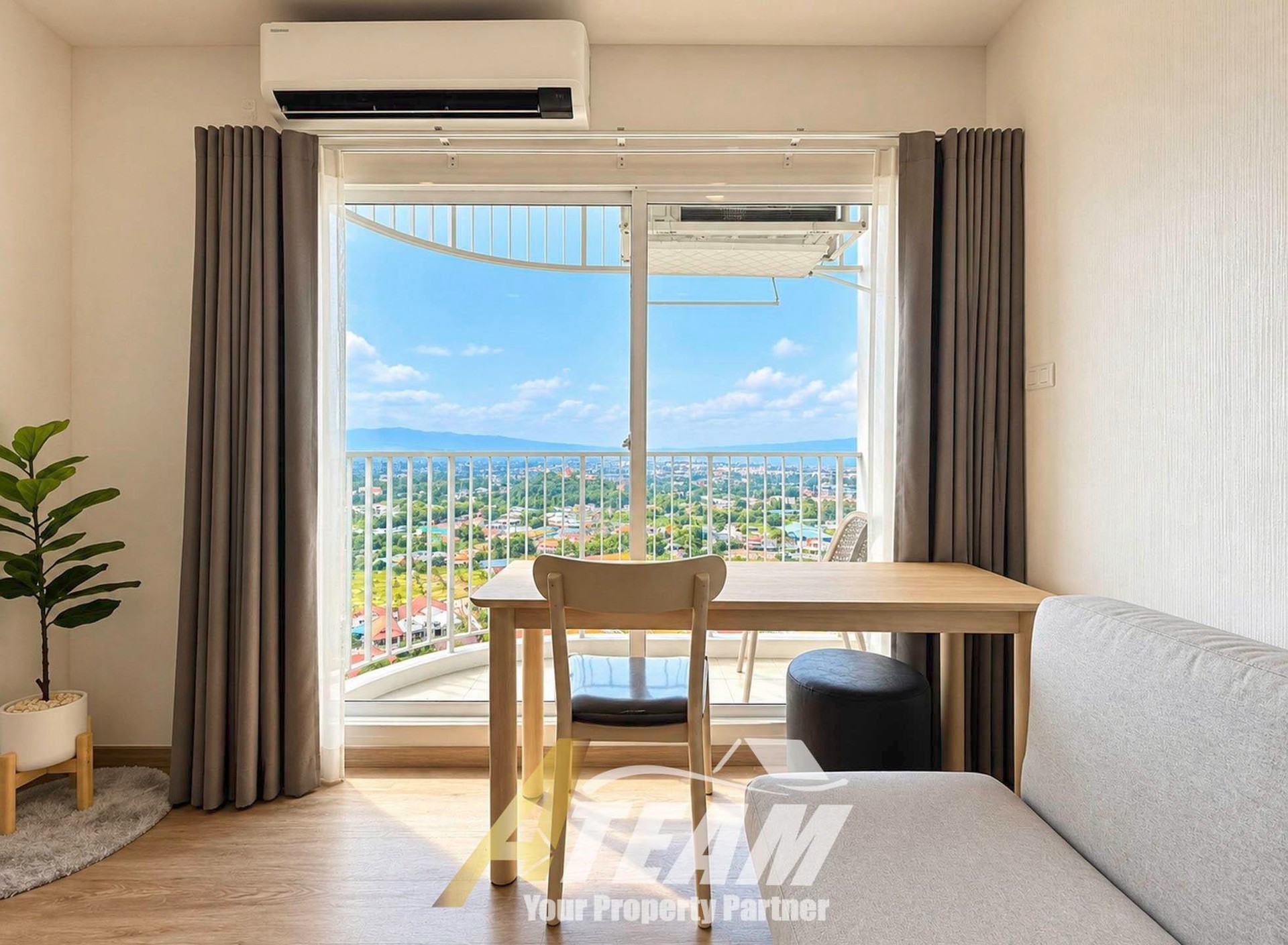 Studio en location avec vue sur mer et montagne à Supalai Blue Whale Hua Hin