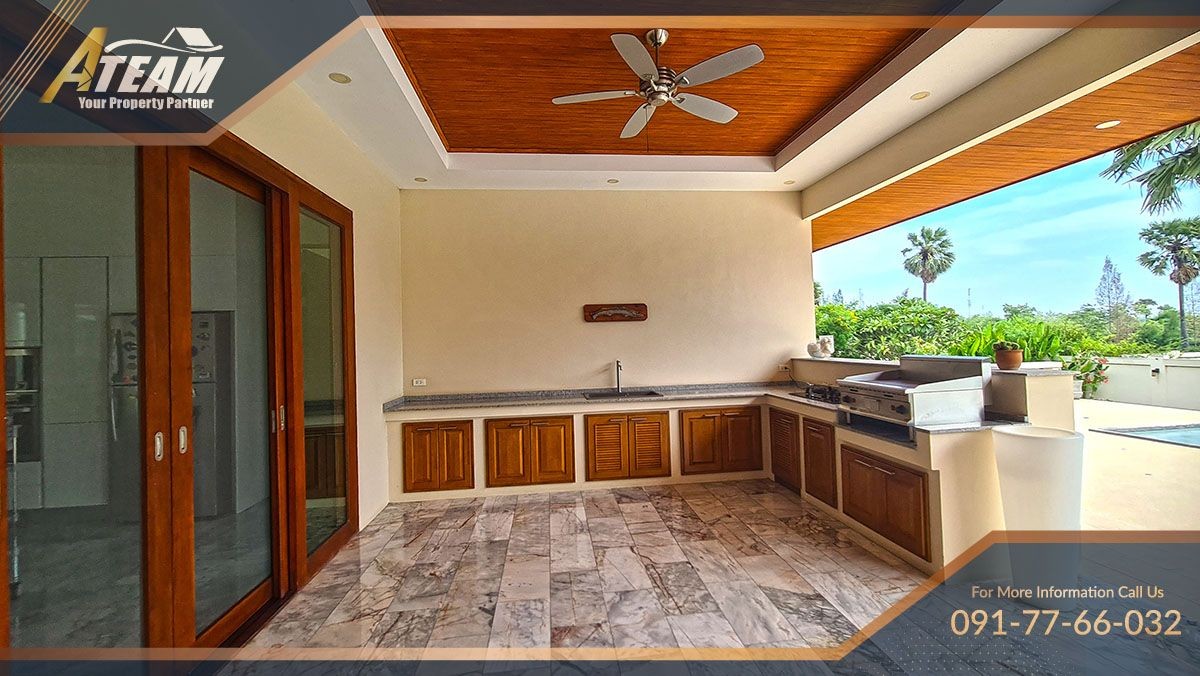 luxury massive pool villa sam roi yod resale development34