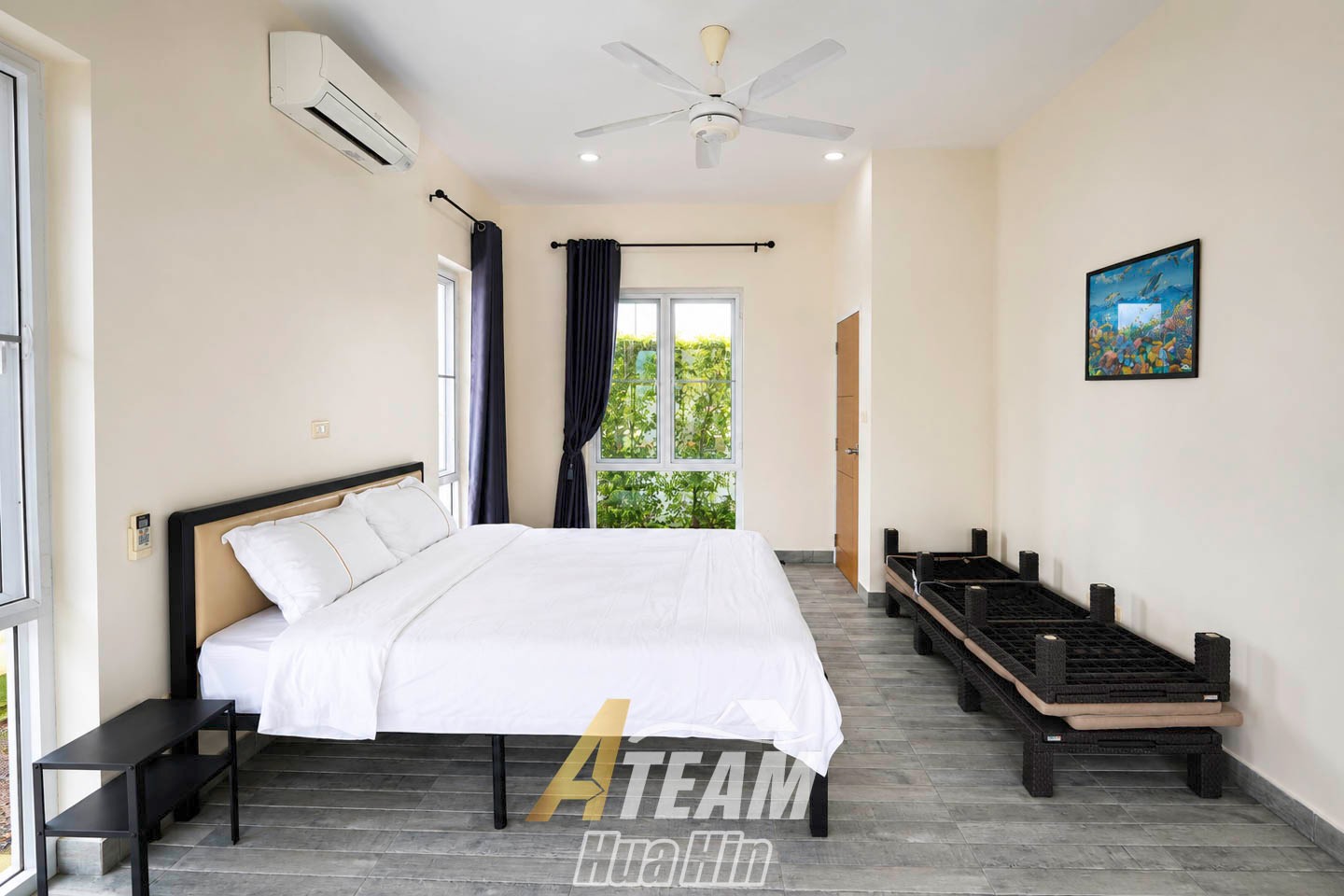 Villa avec piscine privée de 3 chambres sur un grand terrain de 800 Sq.m. | Pak Nam Pran, Pranburi