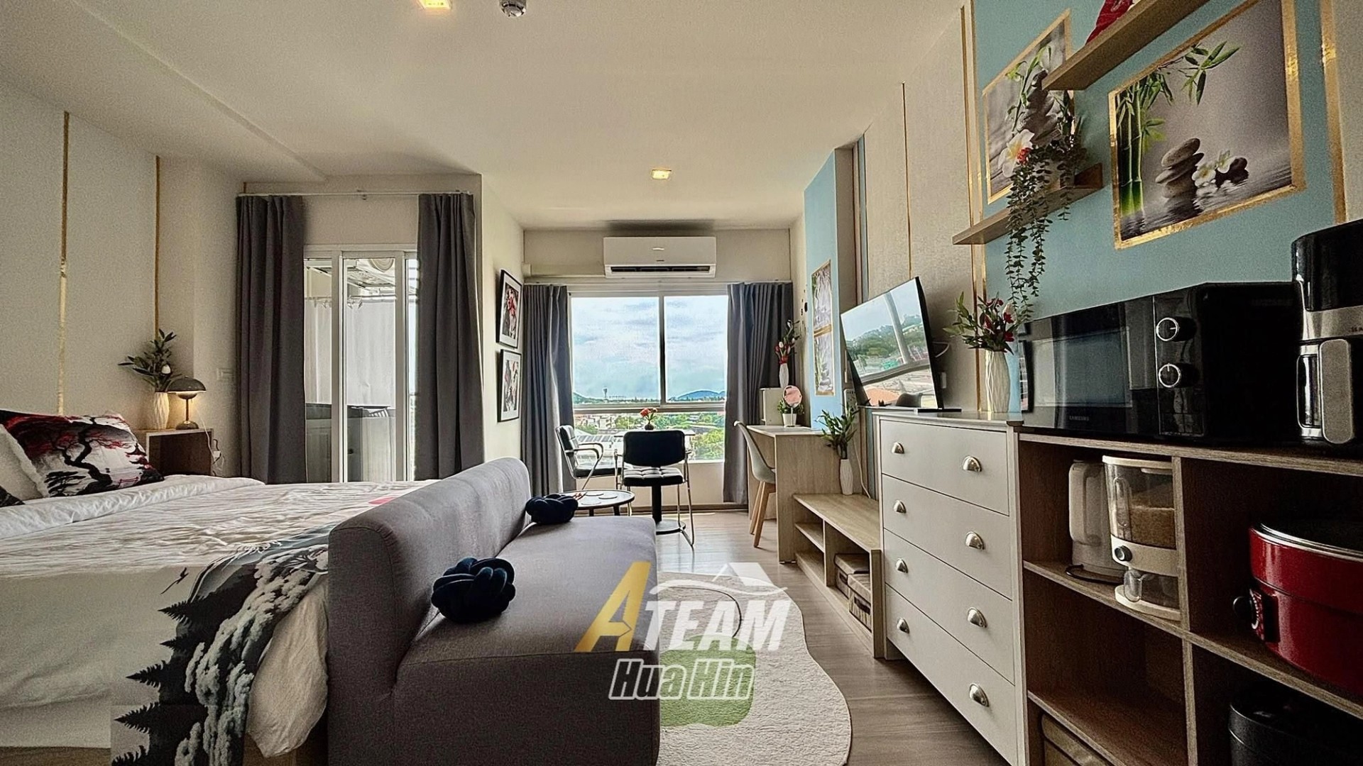 Mountain-View Top floor Corner Studio Condo at Hay Condo – 1,800,000 THB
