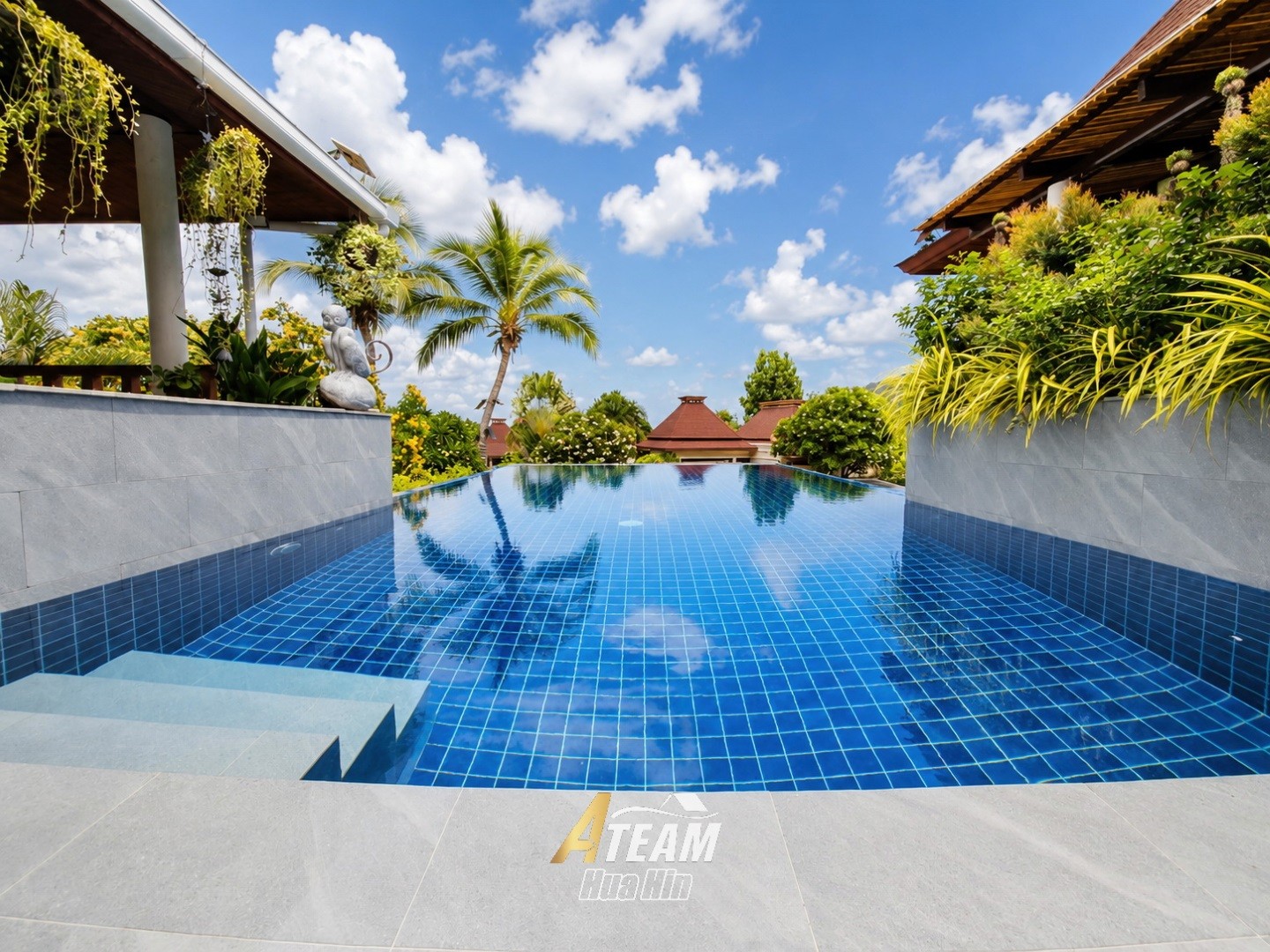 ---RÉSERVÉ-- Spacieuse villa de 3 chambres avec piscine et vue sur la montagne – Panorama Village, Khao Tao