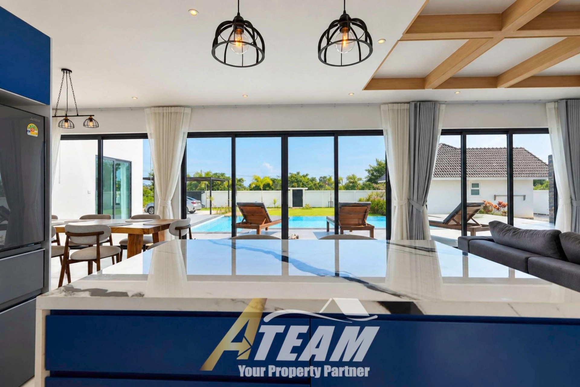 Villa de luxe avec piscine et maison d'hôtes de 6 chambres à Baan Lom Yen, Hua Hin