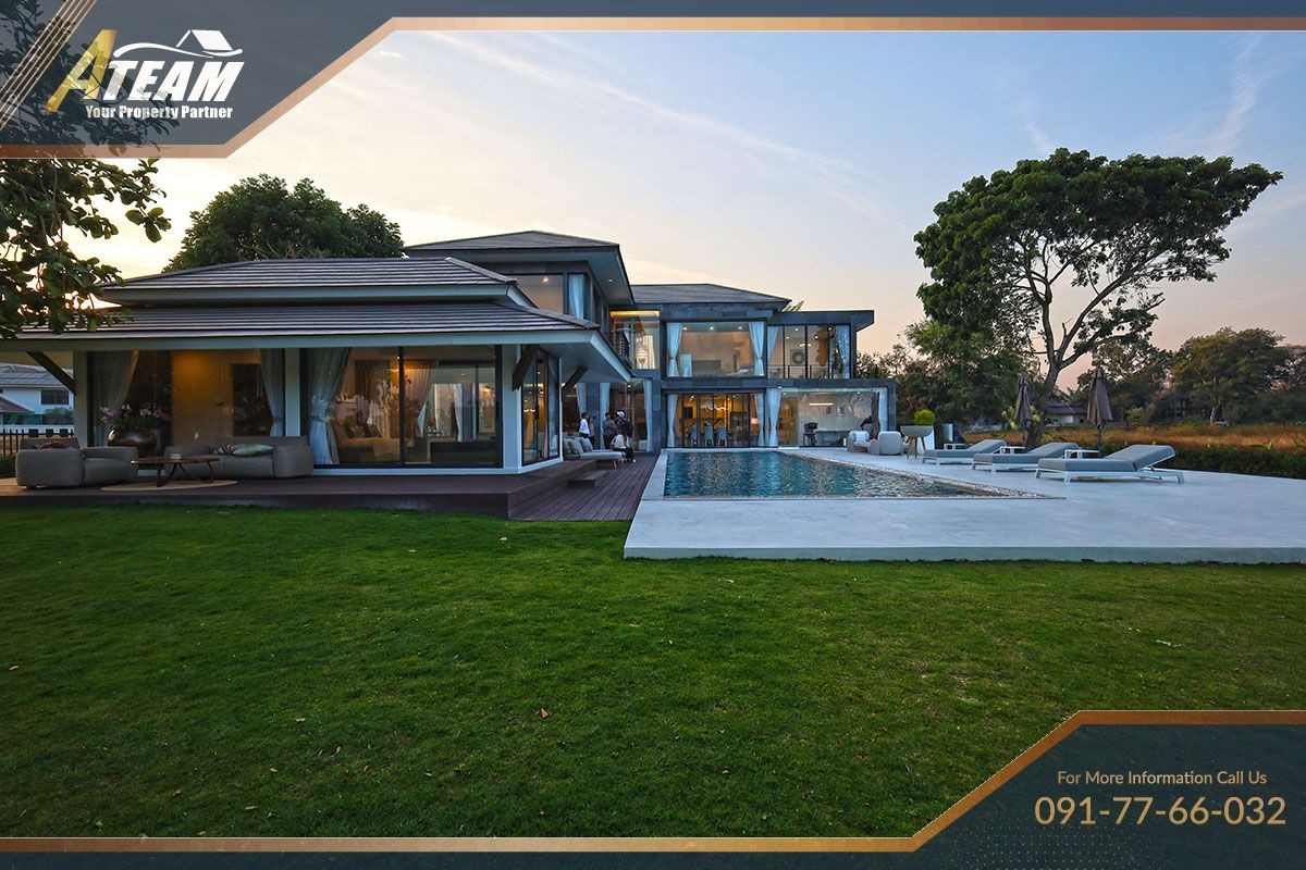 House for sale huahin poolvilla luxury golfcourseproperty garden49