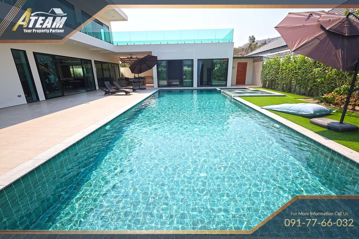 House for sale huahin poolvilla modern soi11418