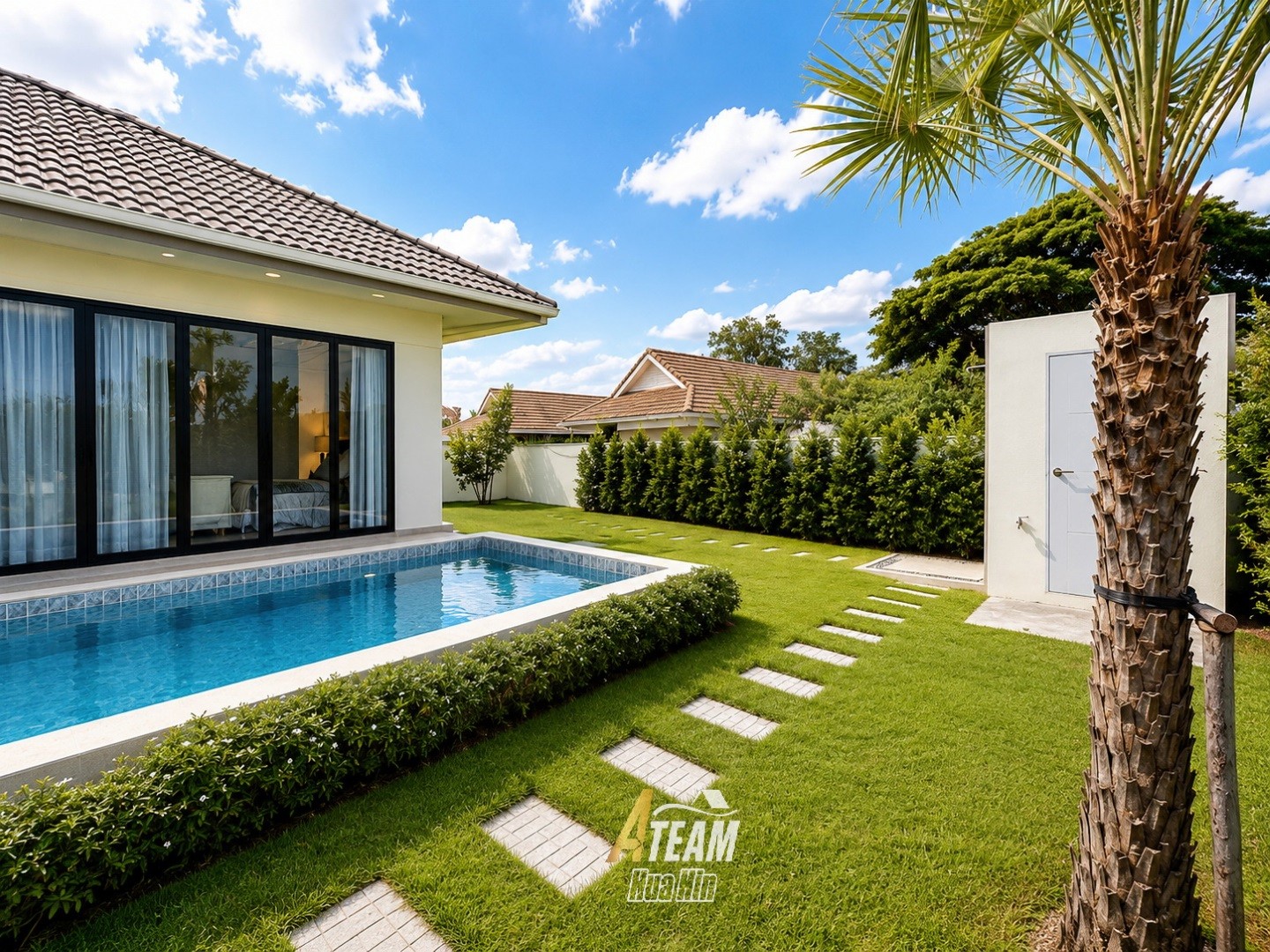 Villa avec piscine neuve de 3 chambres à vendre - Soi 112