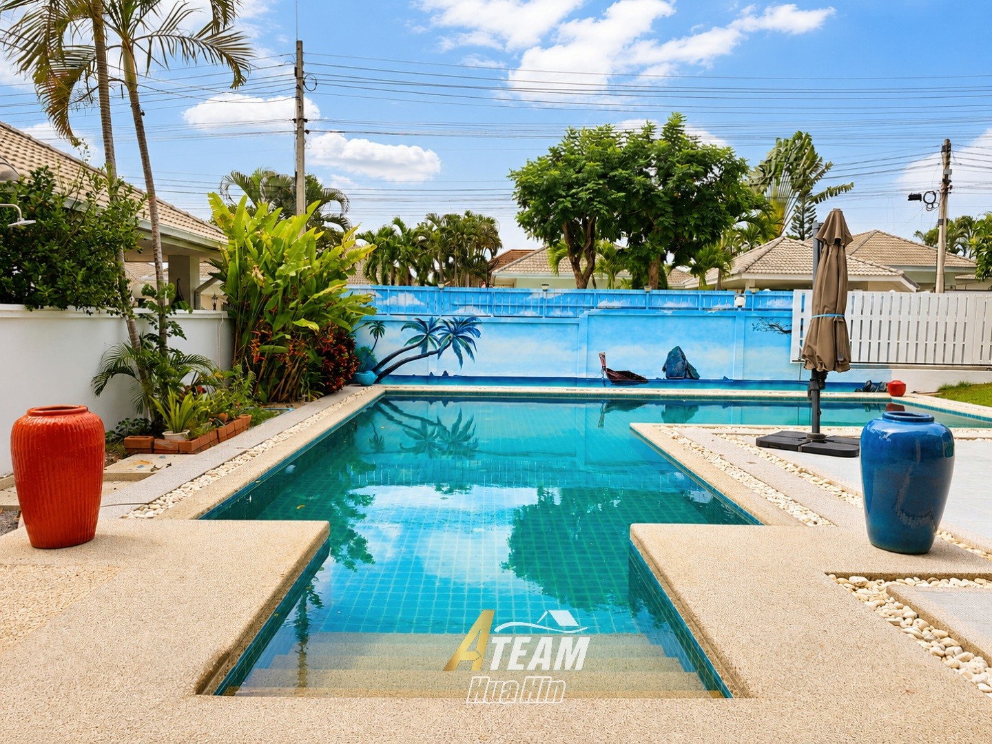À LOUER | Quand le confort rencontre la vie tropicale | Villa avec piscine de 4 chambres | Gold Village, Hua Hin Soi 88