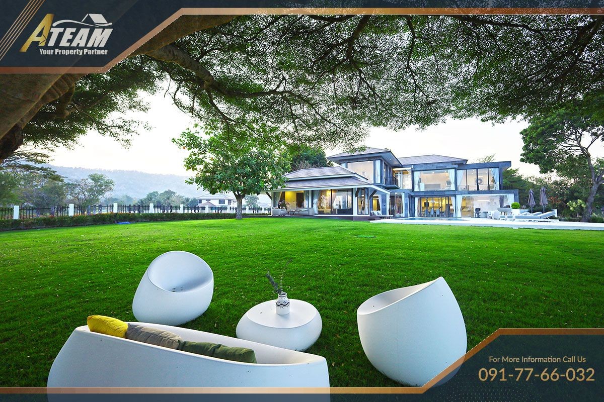 House for sale huahin poolvilla luxury golfcourseproperty garden60
