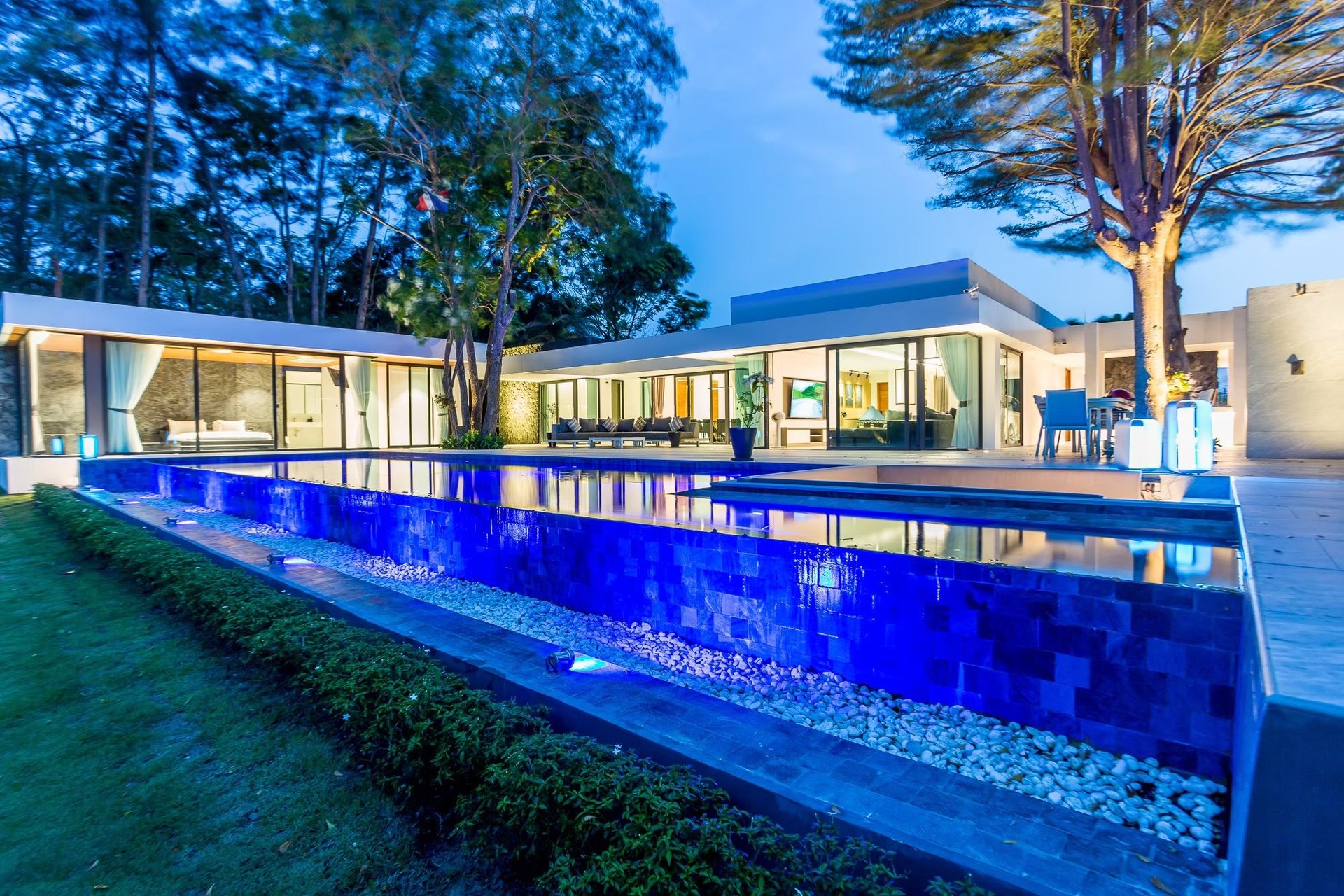 Villa exclusive avec piscine à louer au Palm Hills Golf Course, Cha-am