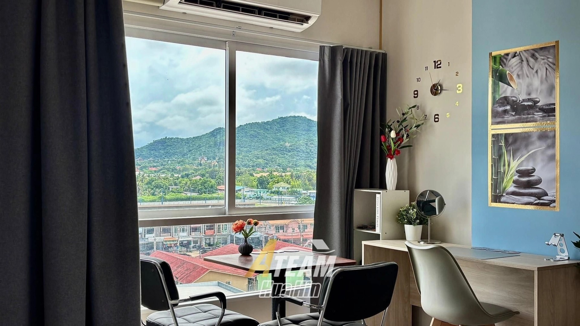Mountain-View Top floor Corner Studio Condo at Hay Condo – 1,800,000 THB