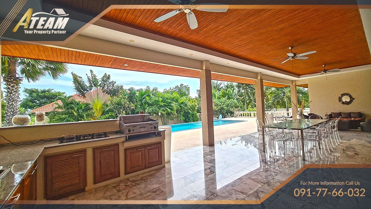 Luxury pool villa on bog land pranburi 26