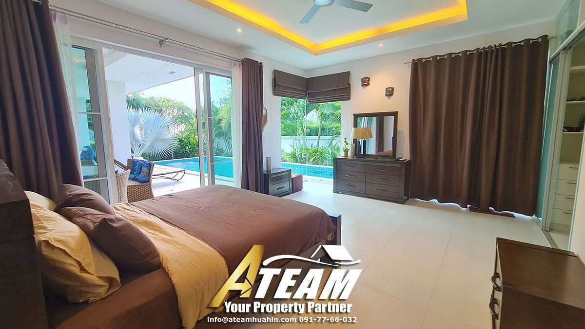 3Bedroom pool villa for rent in redmountain hua hin 13