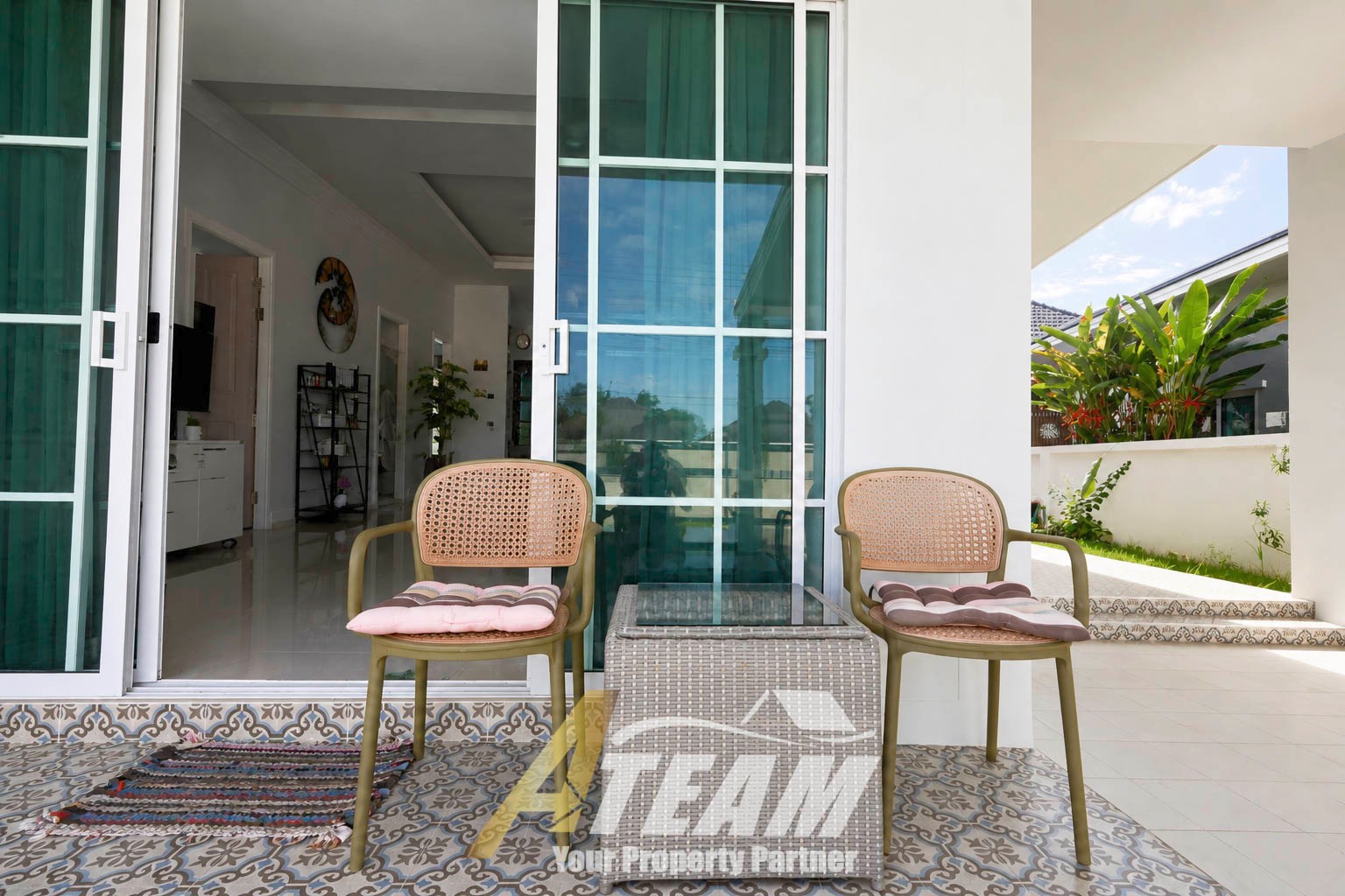 Villa de 3 chambres avec piscine privée à vendre – ABC Pool Village, Cha-am