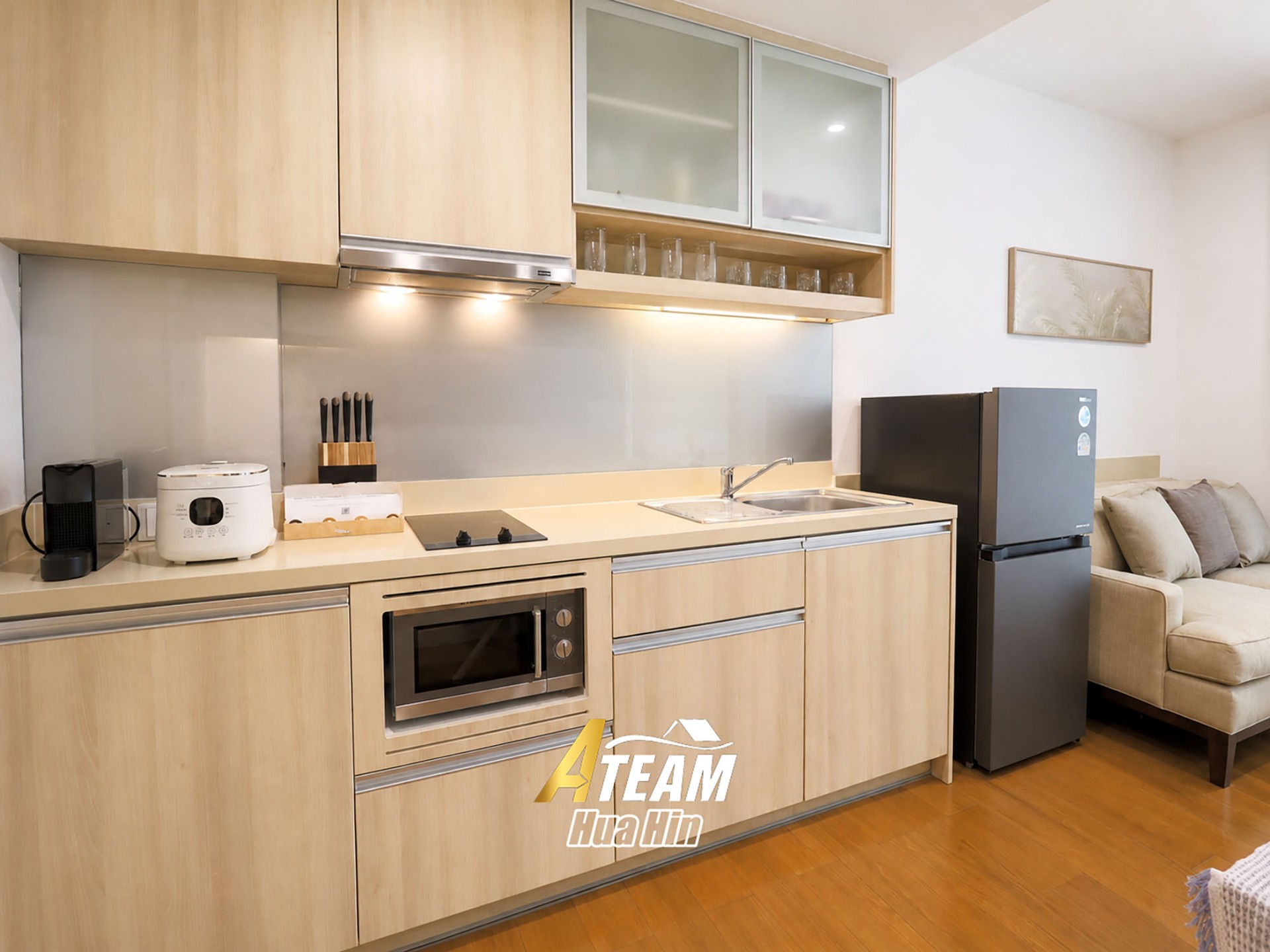 À VENDRE – Appartement 1 chambre récemment rénové à Amari Residences Hua Hin