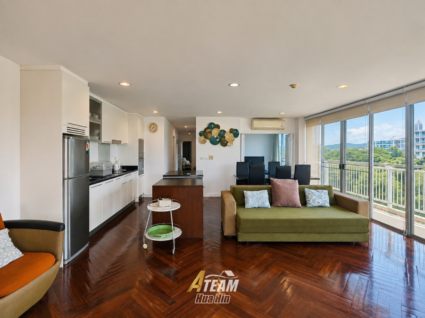 Condo en bord de mer 3 chambres Baan suan rim sai