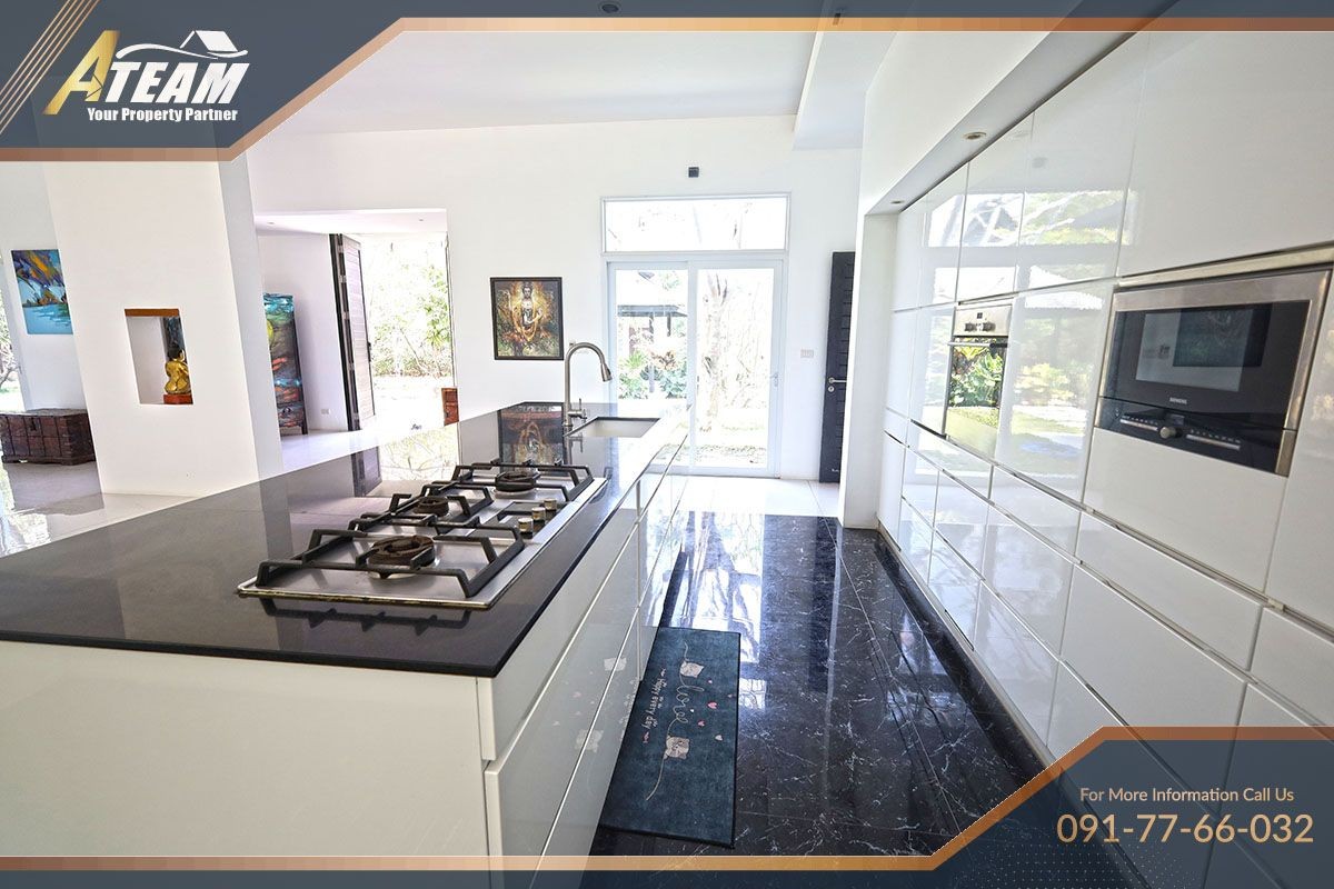 House for sale huahin poolvilla luxury Lakeside 5bedroom garden17