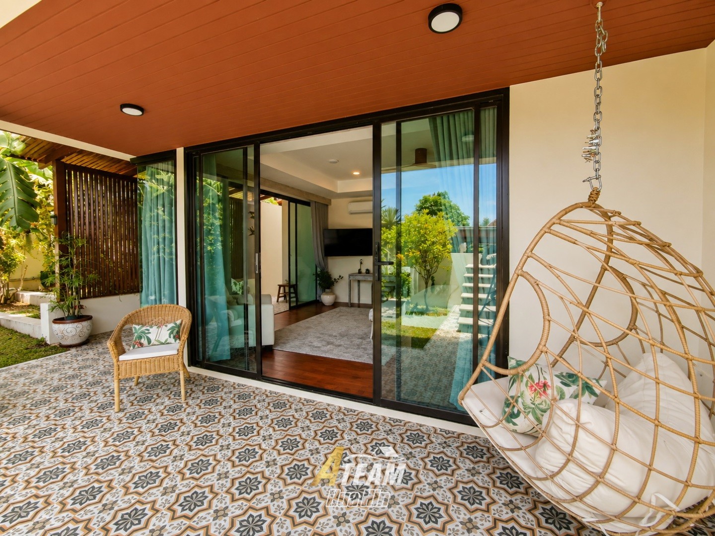 ---RÉSERVÉ-- Spacieuse villa de 3 chambres avec piscine et vue sur la montagne – Panorama Village, Khao Tao