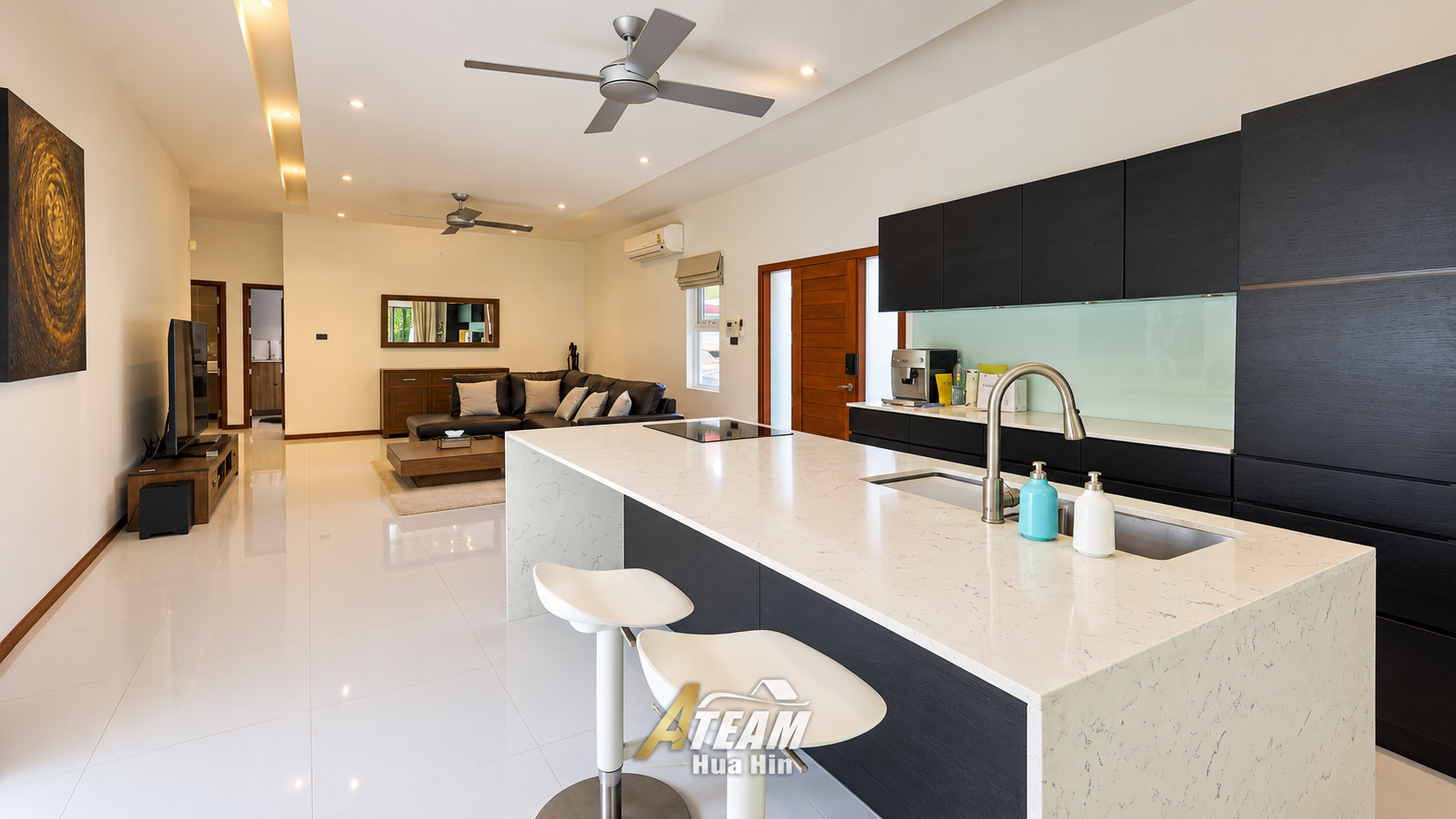 Villa de 3 chambres avec piscine privée à louer au Mali Prestige Hua Hin