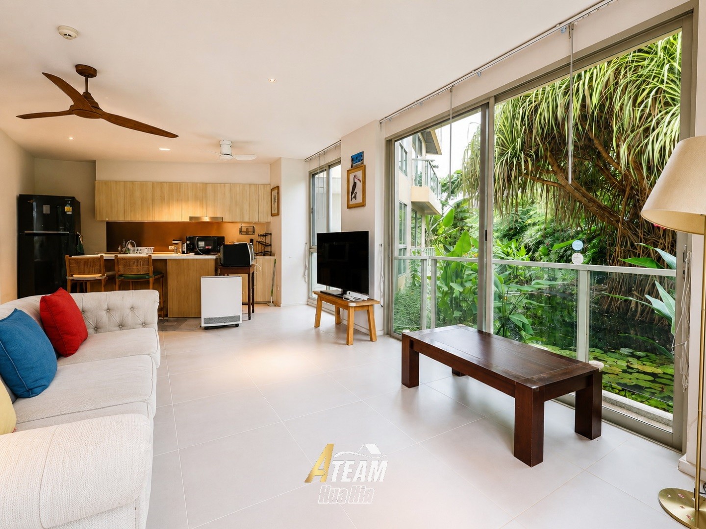 Appartement de 2 chambres avec accès à la piscine à Baan Thew Talay Aqua Marine, Cha-Am