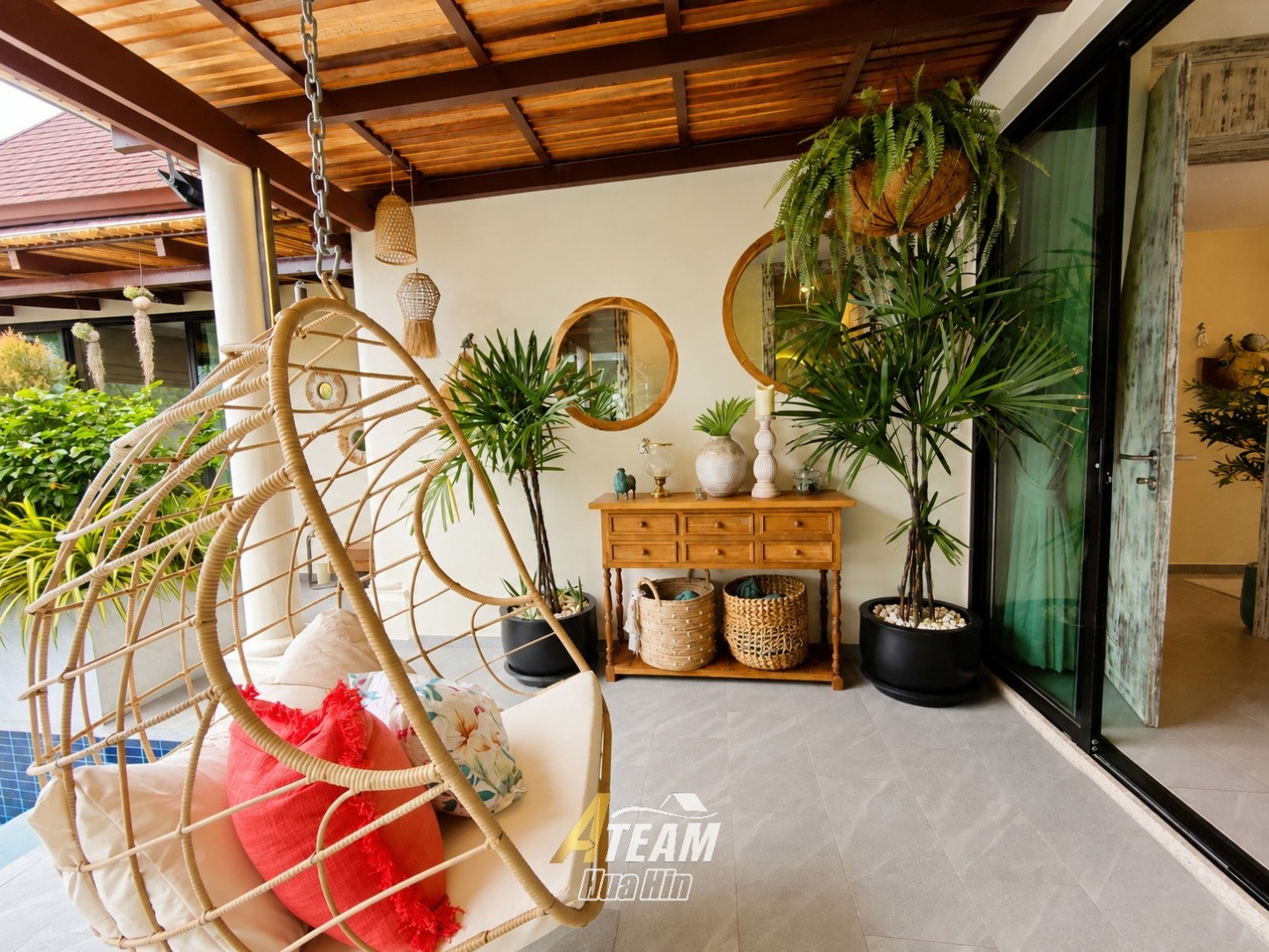 ---RÉSERVÉ-- Spacieuse villa de 3 chambres avec piscine et vue sur la montagne – Panorama Village, Khao Tao