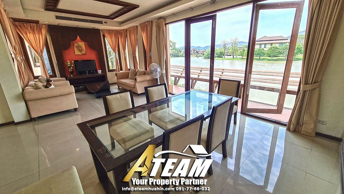 Lakeside-poolvilla-for-sale-hua-hin-Takiap-diningroom2