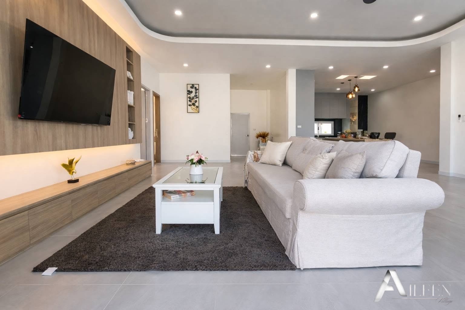 Belle villa avec 3 chambres, 3 salles de bains et piscine dans un emplacement privilégié sur Soi 88