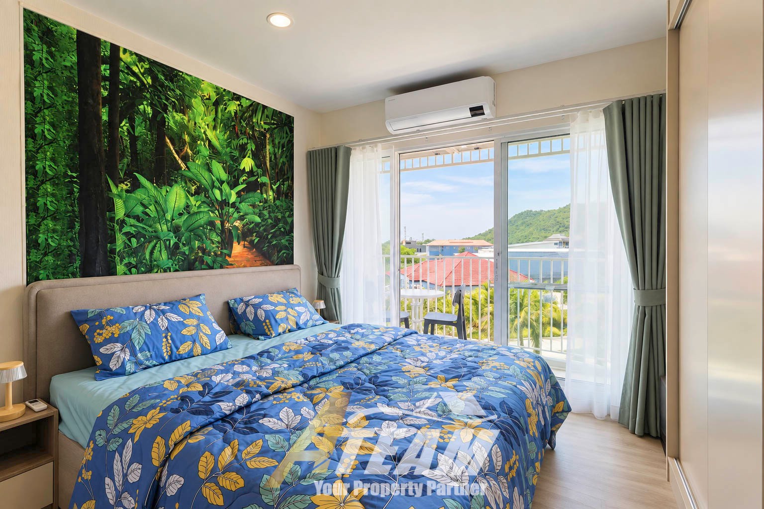Appartement élégant à Supalai Blue Whale Hua Hin – 33,05 m² | 16 000 THB/mois