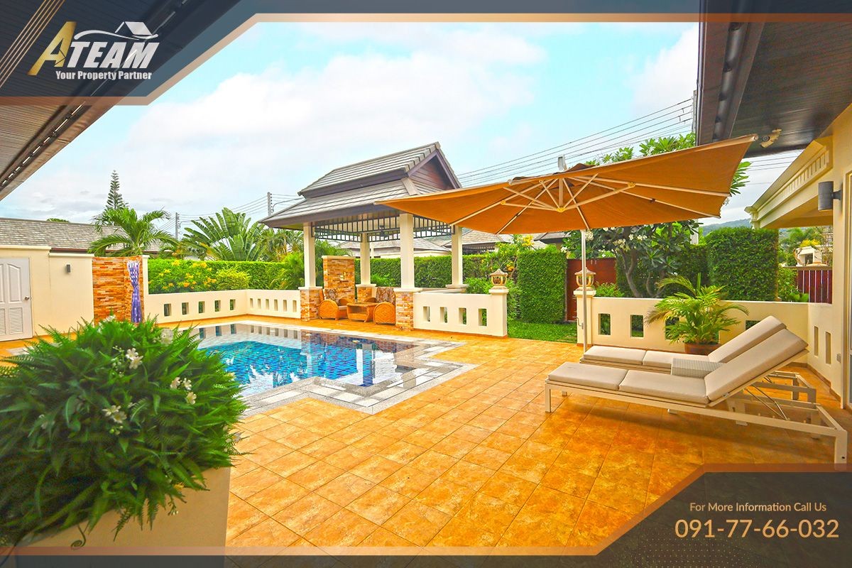 House for sale luxury pool villa 3bedrooms huahin30