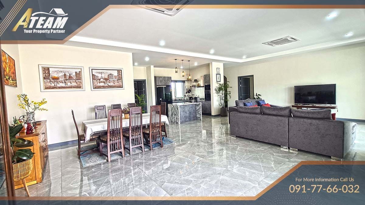 luxury 5 bedrooms on 2 rais resale development Hua Hin41
