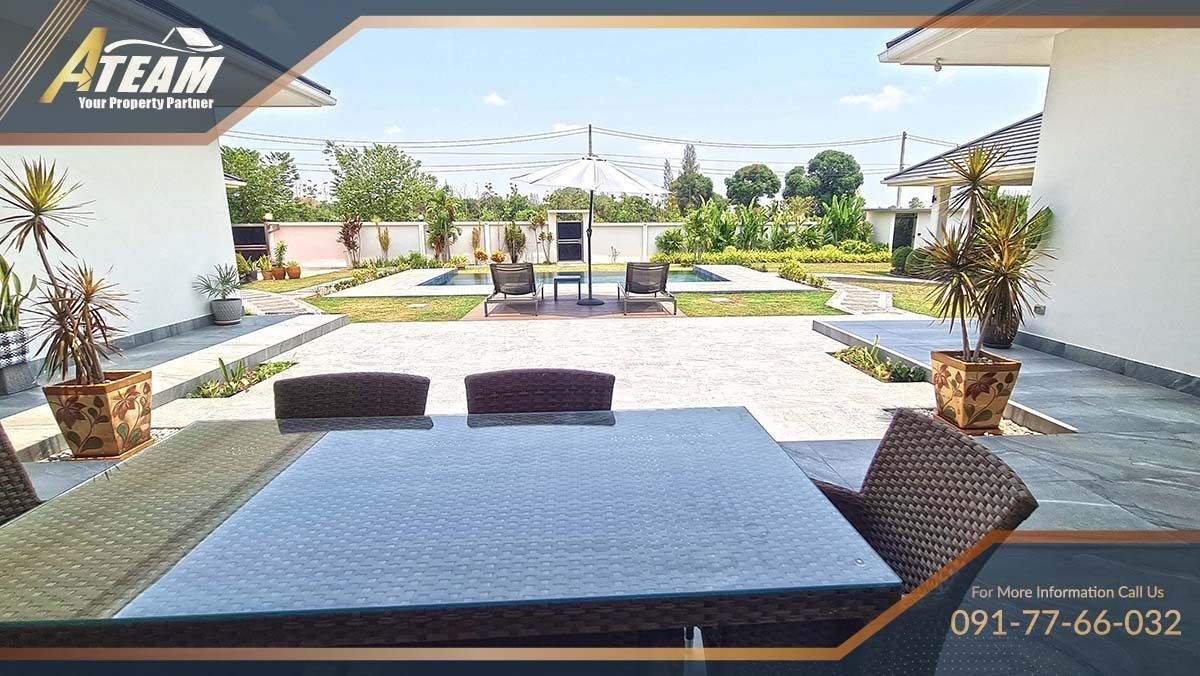 luxury 5 bedrooms on 2 rais resale development Hua Hin43