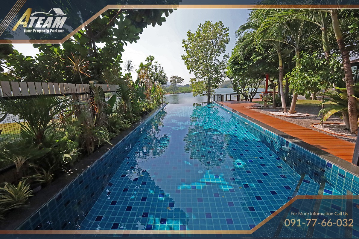 Villa unique de 5 chambres avec piscine au bord de la rivière à Pak Nam Pran