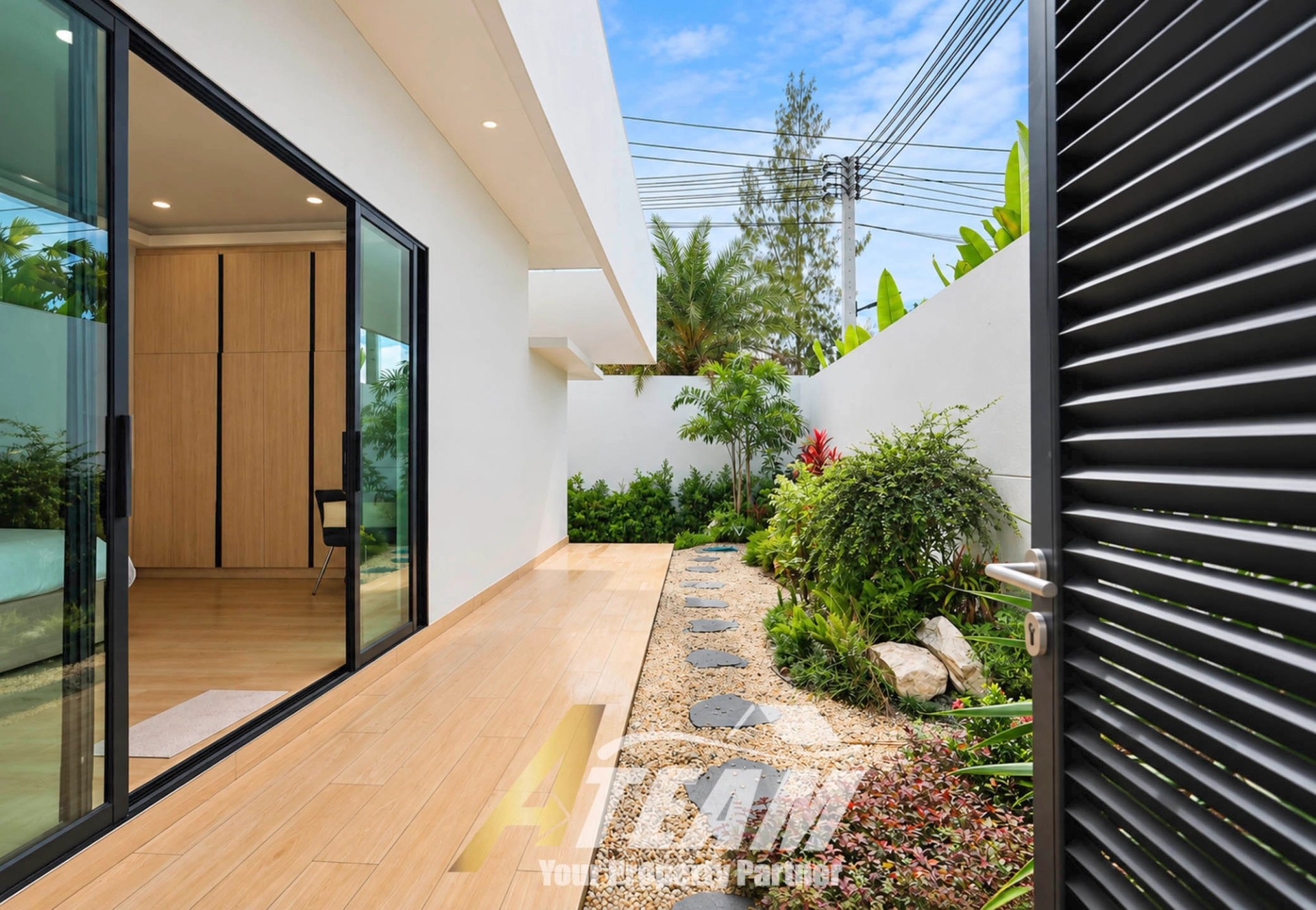 Property photo at Spacious 2-Bedroom Private Pool Villa with Separate Office for Rent at Asai Village, Hua Hin – From ฿40,000/Month  Copy
