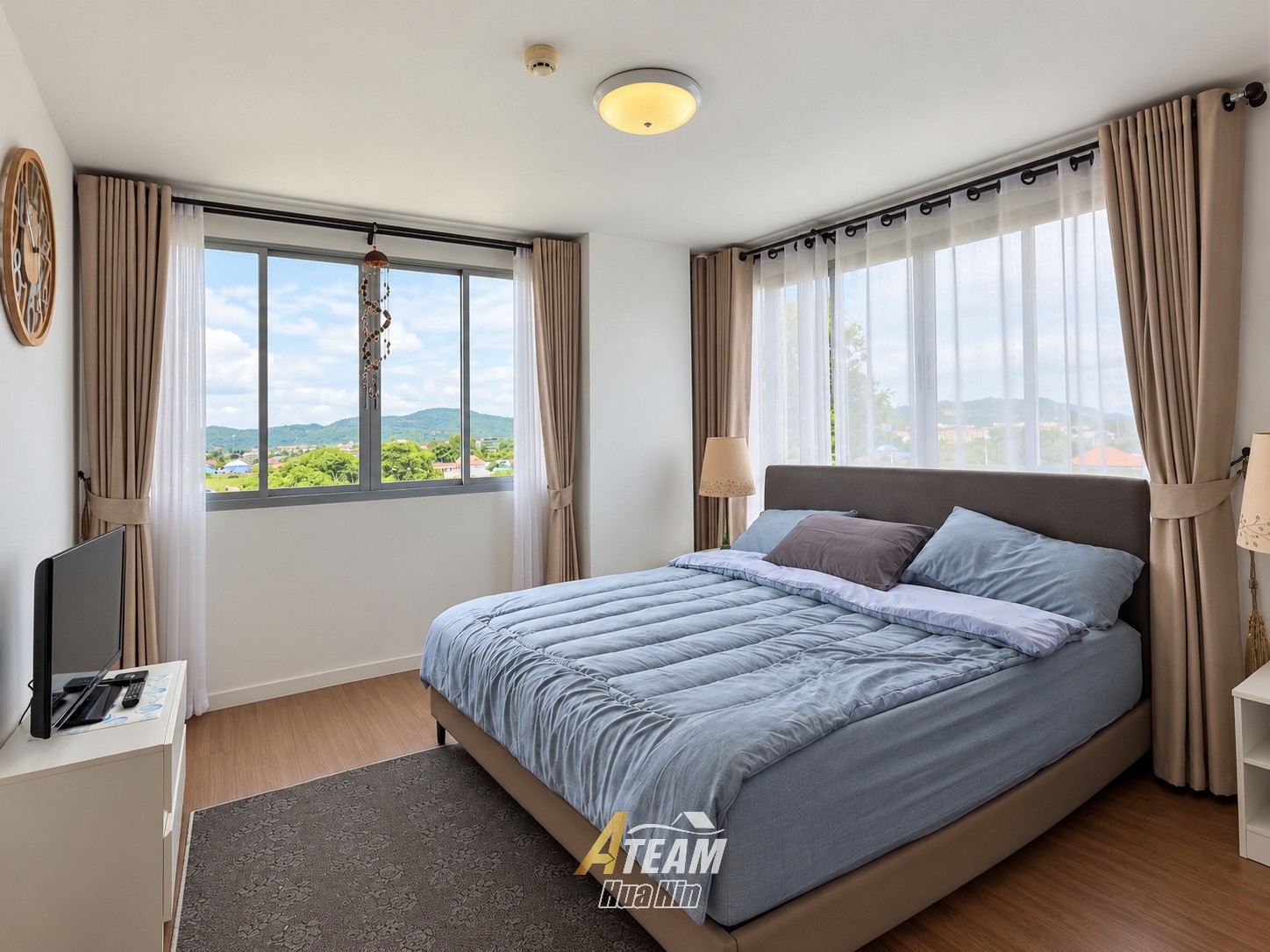 Petit appartement confortable de 2 chambres à louer à Baan Koo Kiang