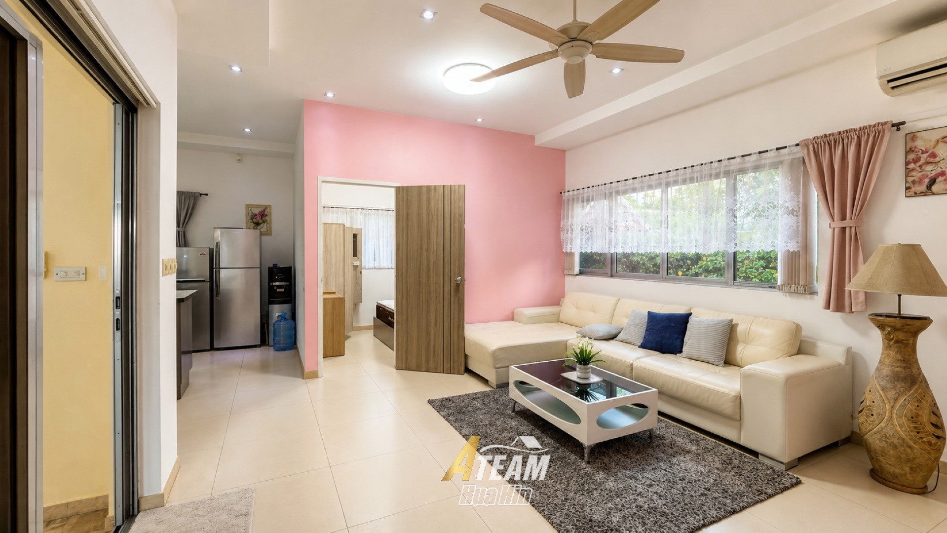 Villa avec piscine de 3 chambres à louer à Wijittra, à Hin lek fai
