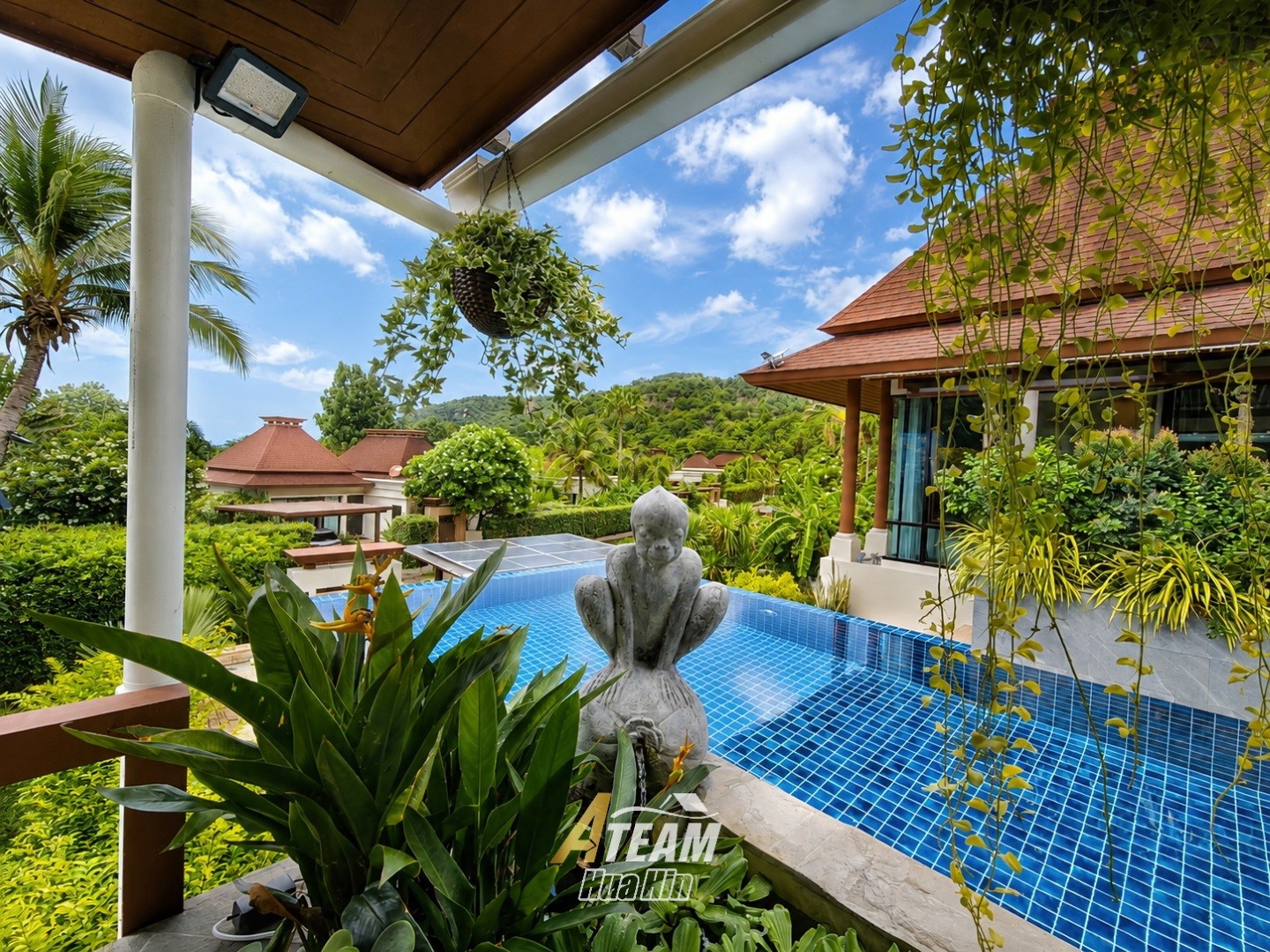 ---RÉSERVÉ-- Spacieuse villa de 3 chambres avec piscine et vue sur la montagne – Panorama Village, Khao Tao