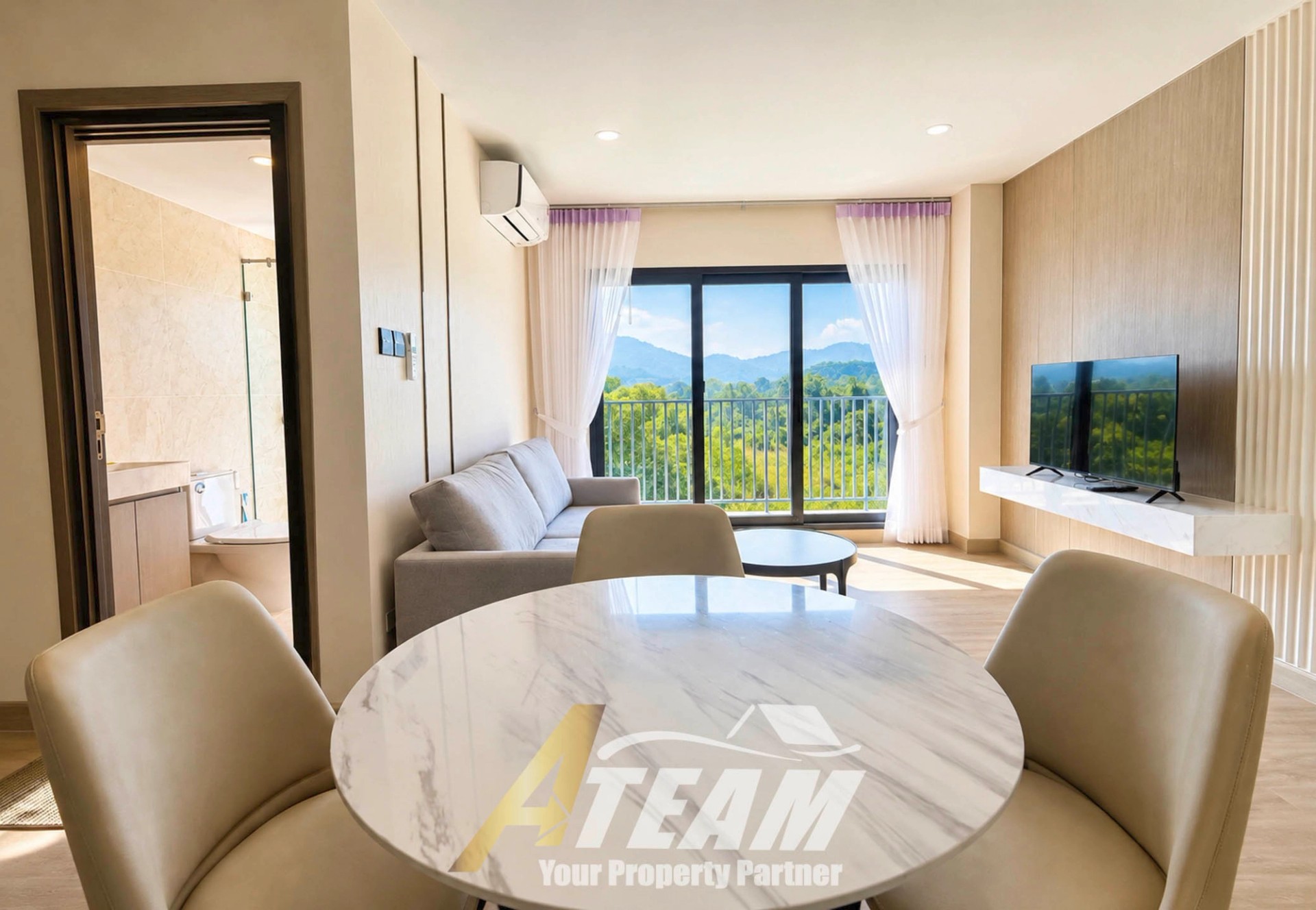 Détendez-vous et profitez de la vie côtière – Appartement 2 chambres à Supalai Kram