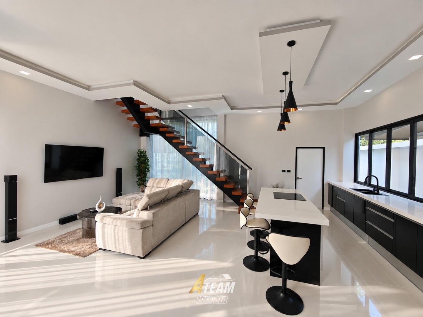 Villa contemporaine exceptionnelle de 4 chambres à Nong Khon