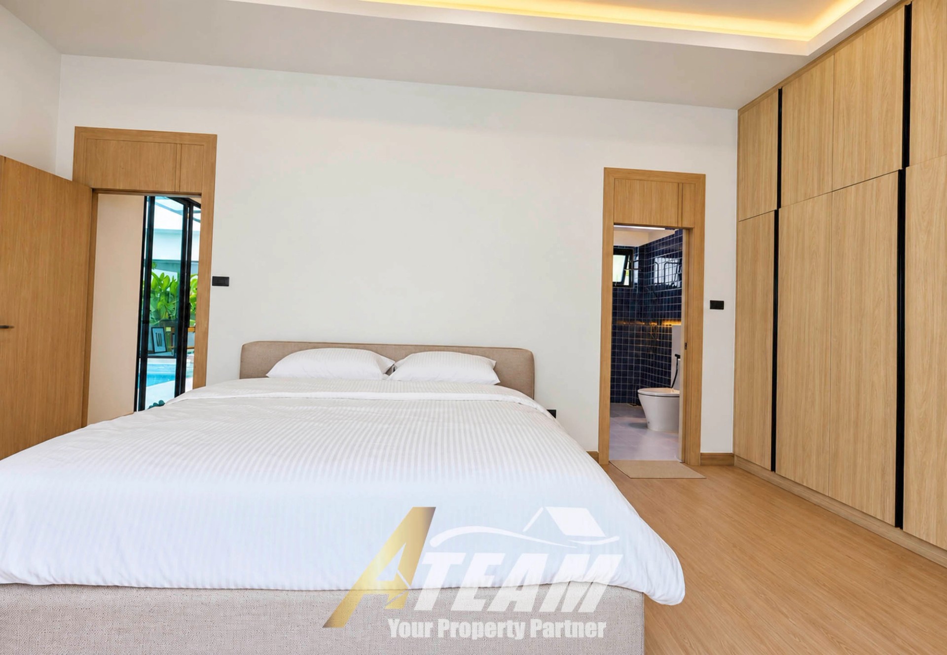 Property photo at Spacious 2-Bedroom Private Pool Villa with Separate Office for Rent at Asai Village, Hua Hin – From ฿40,000/Month  Copy
