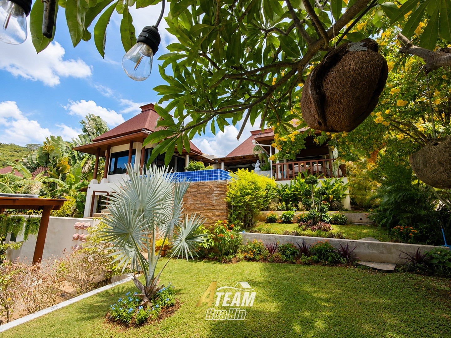 ---RÉSERVÉ-- Spacieuse villa de 3 chambres avec piscine et vue sur la montagne – Panorama Village, Khao Tao