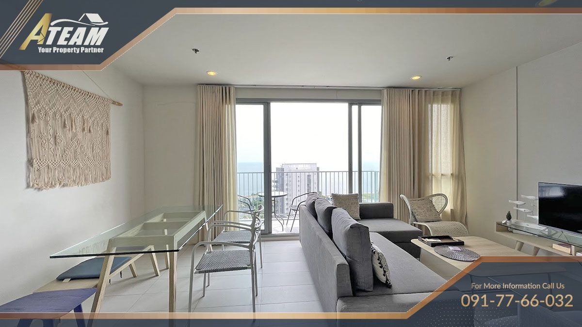 BLU seaview condo 2bed 2bath resale cha am23
