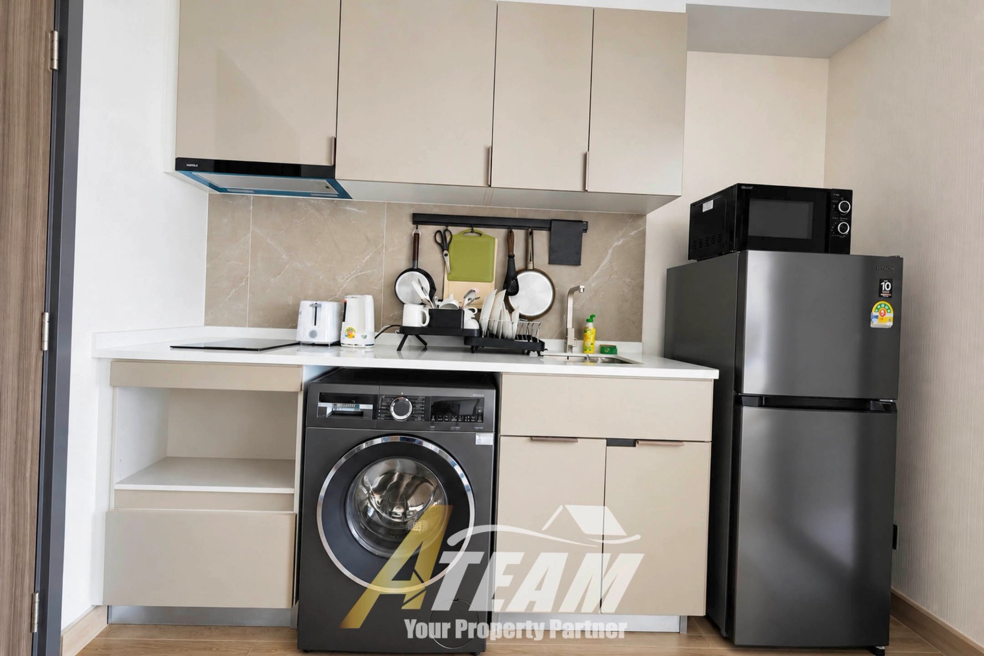 Détendez-vous et profitez de la vie côtière – Appartement 2 chambres à Supalai Kram