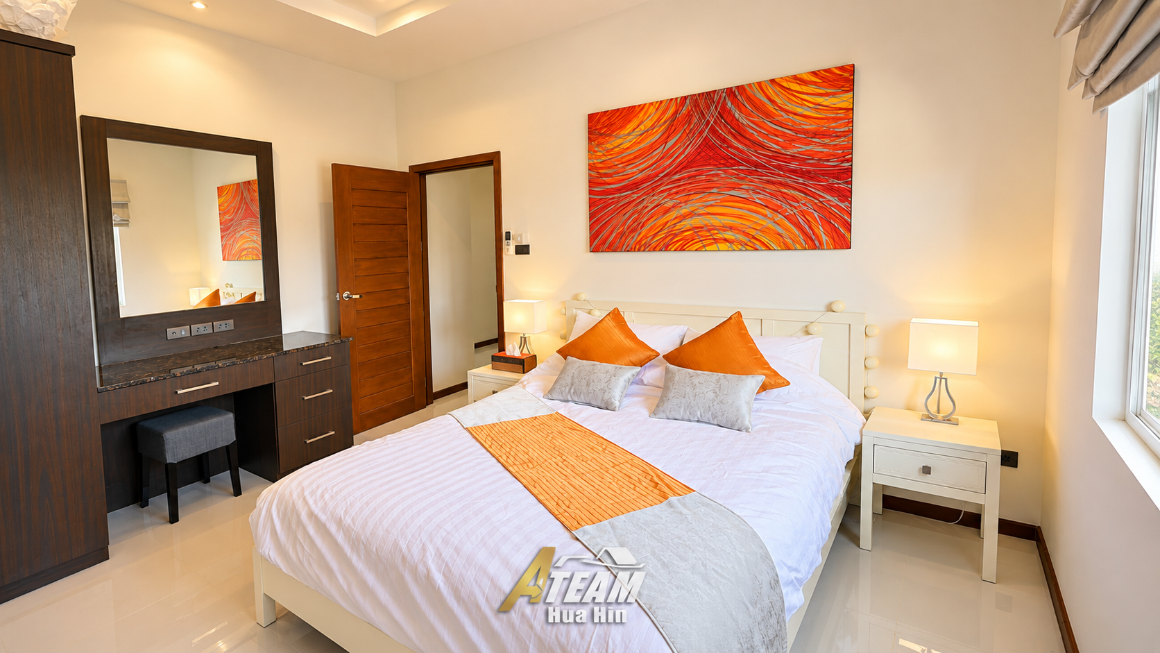 Villa de 3 chambres avec piscine privée à louer au Mali Prestige Hua Hin