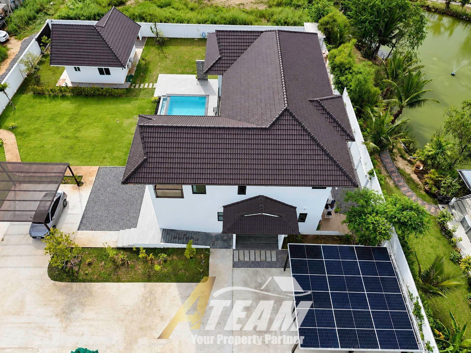 Villa de luxe avec piscine et maison d'hôtes de 6 chambres à Baan Lom Yen, Hua Hin