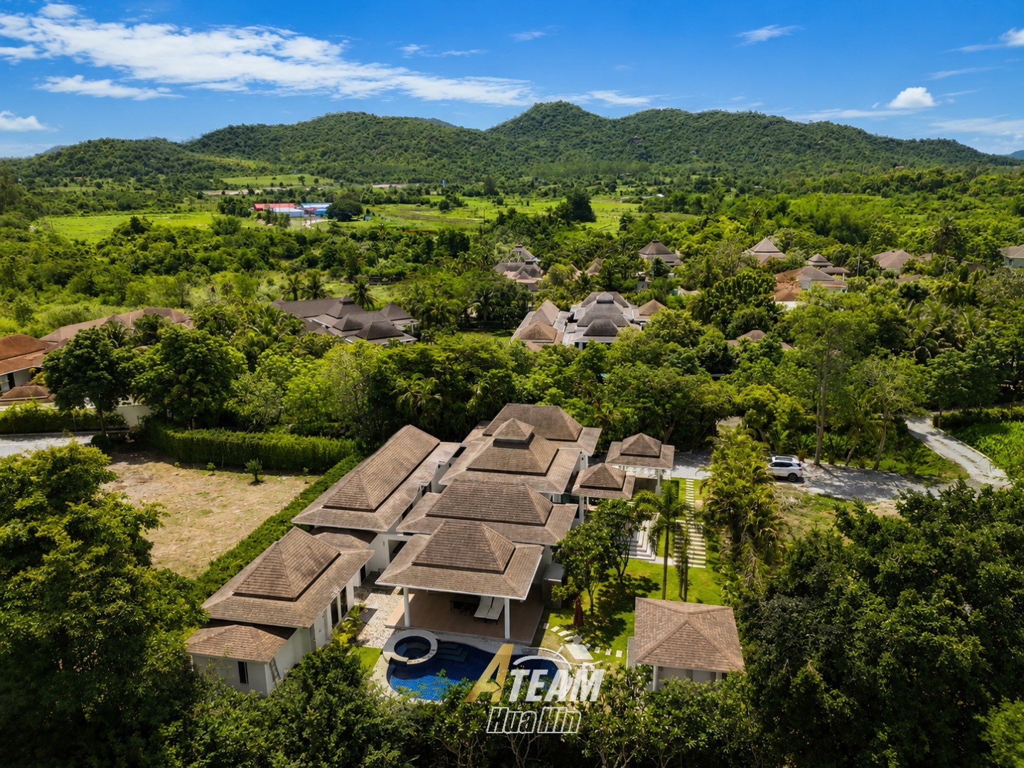 Villa spacieuse avec piscine privée près de Black Mountain – Excellent rapport qualité-prix à Hua Hin