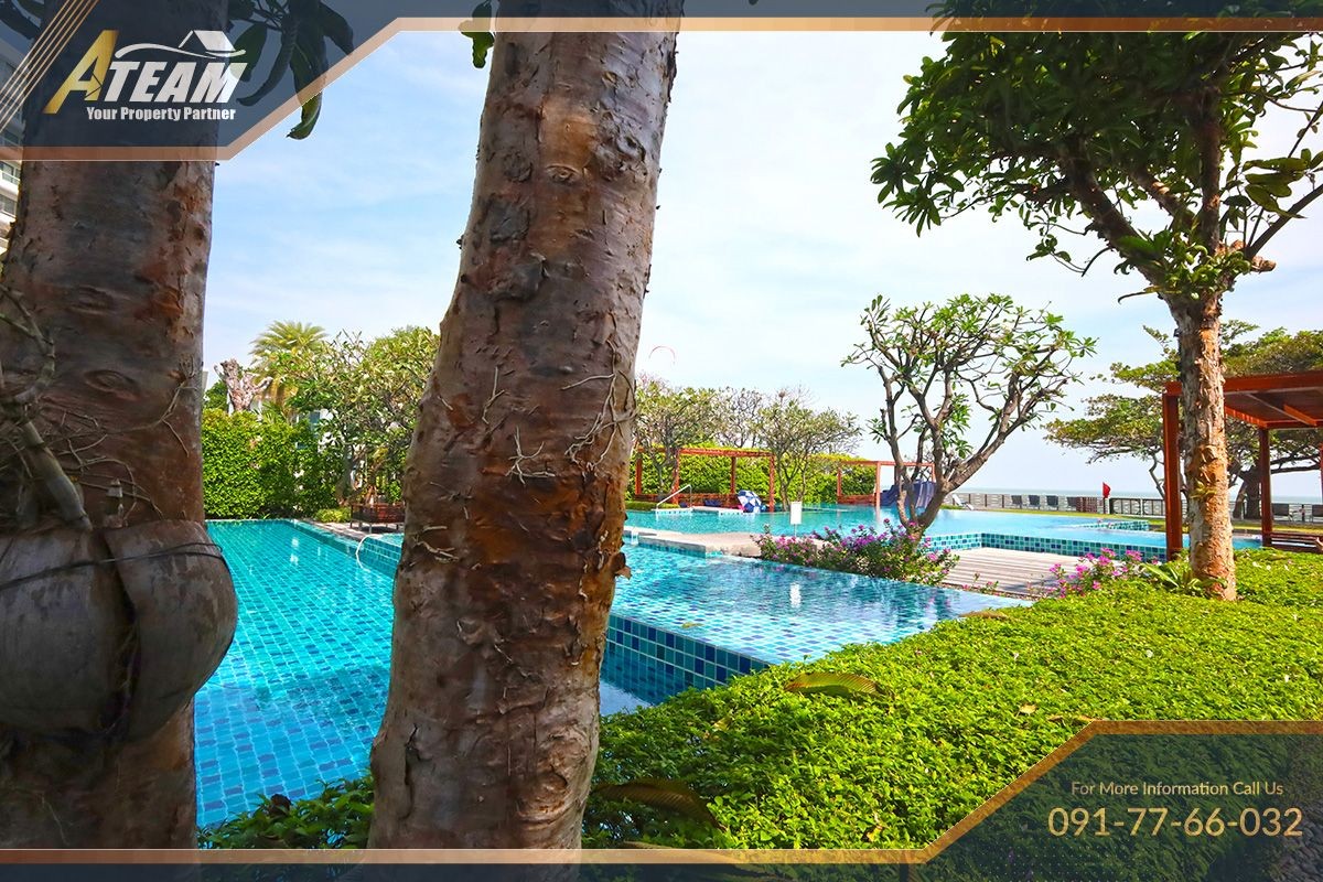 condo for sale huahin baansanpluem 1bedroom beachfront citycenter24