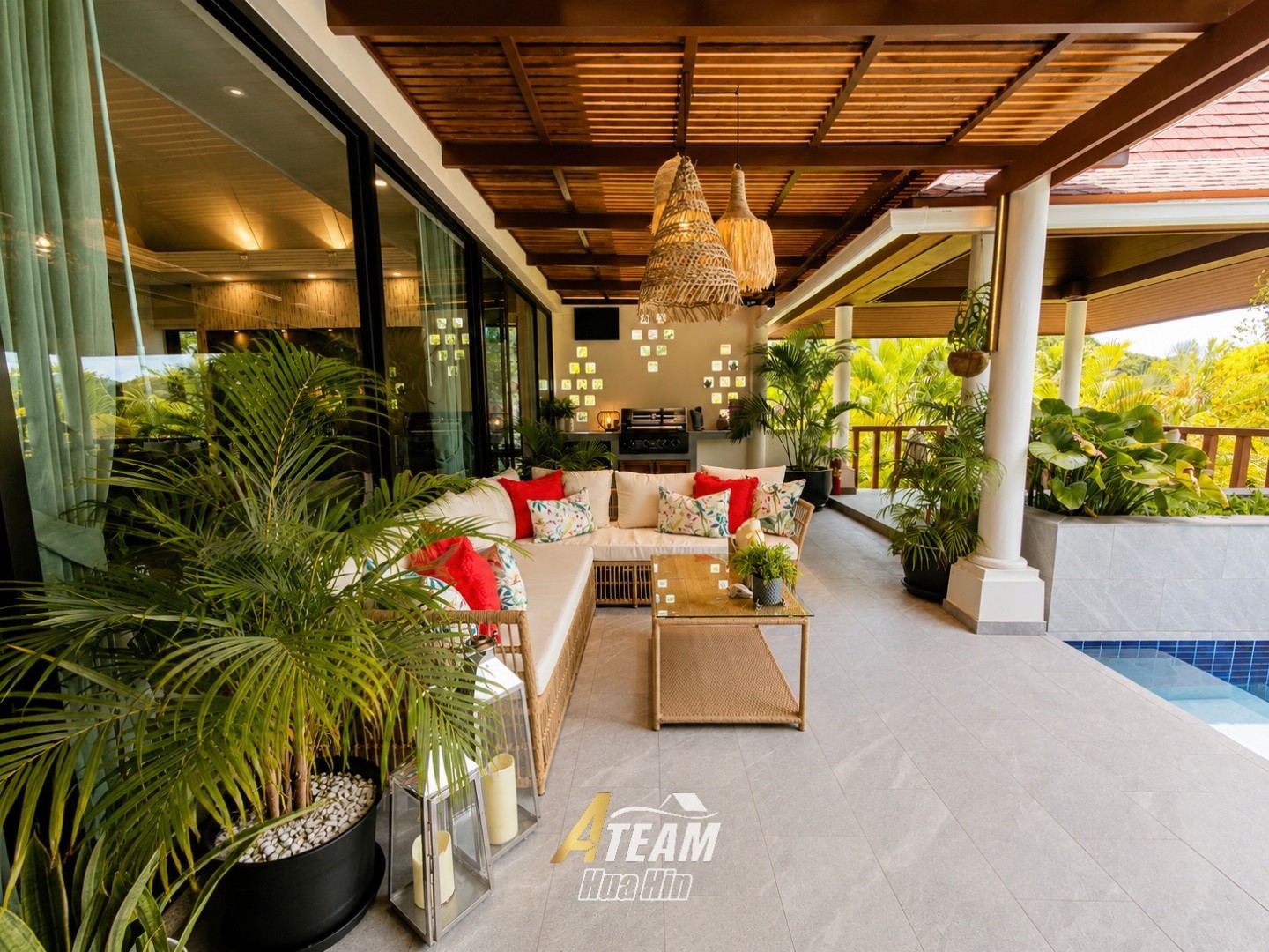 ---RÉSERVÉ-- Spacieuse villa de 3 chambres avec piscine et vue sur la montagne – Panorama Village, Khao Tao