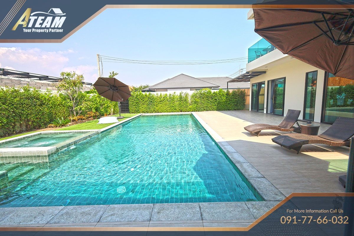 House for sale huahin poolvilla modern soi11425