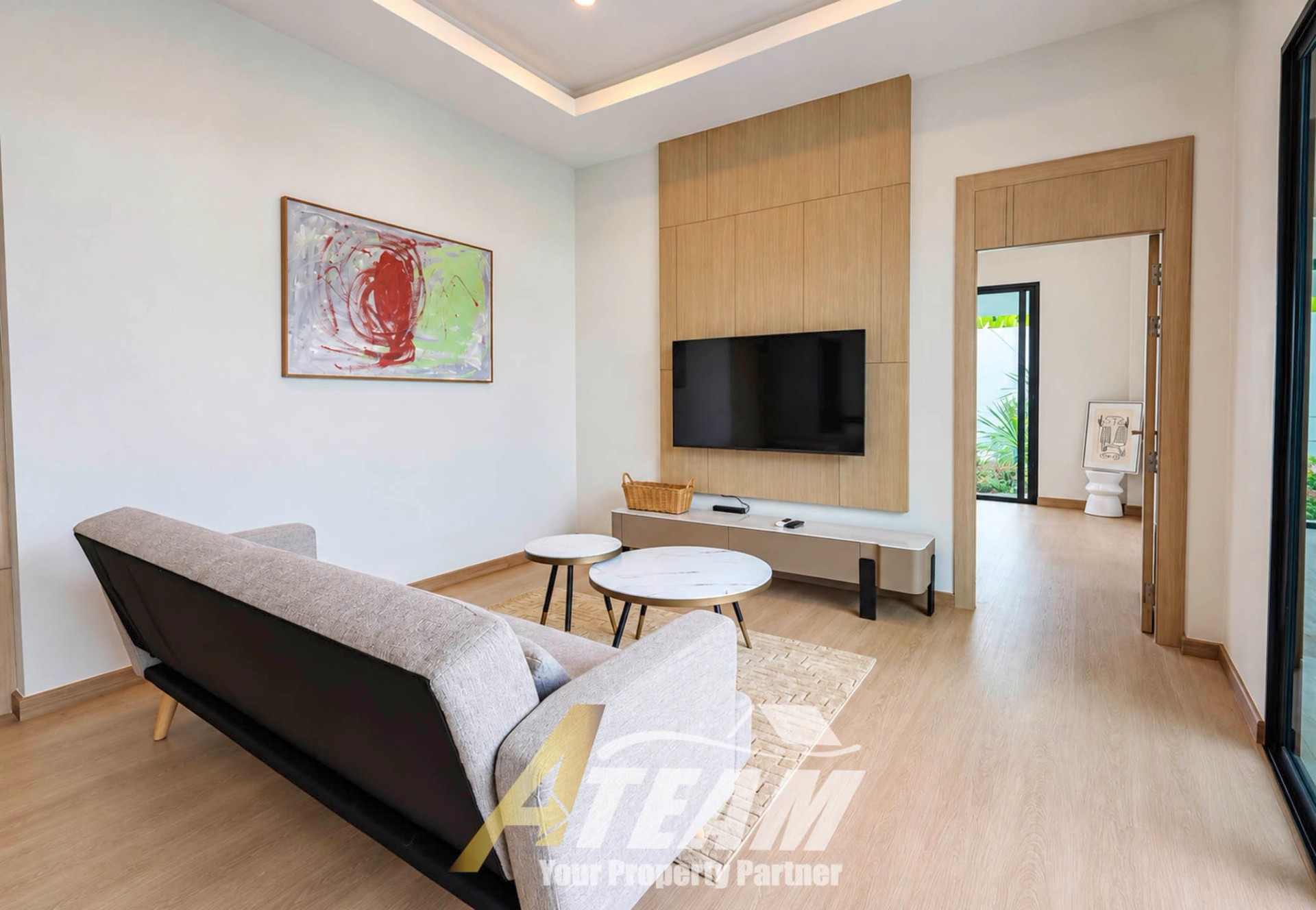 Property photo at Spacious 2-Bedroom Private Pool Villa with Separate Office for Rent at Asai Village, Hua Hin – From ฿40,000/Month  Copy