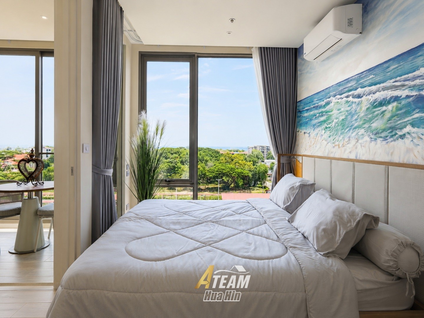 Appartement d’angle 1 Bedroom Plus avec vue sur la mer